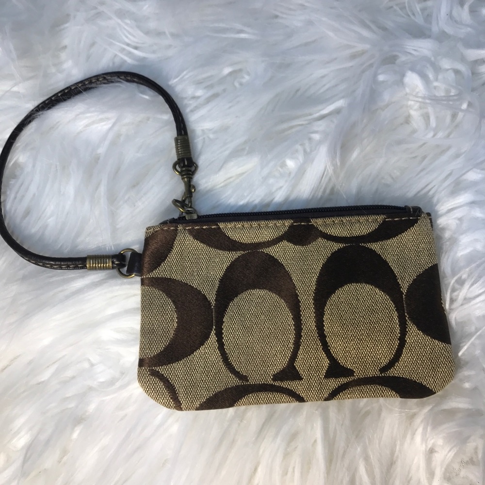 Coach wristlet.